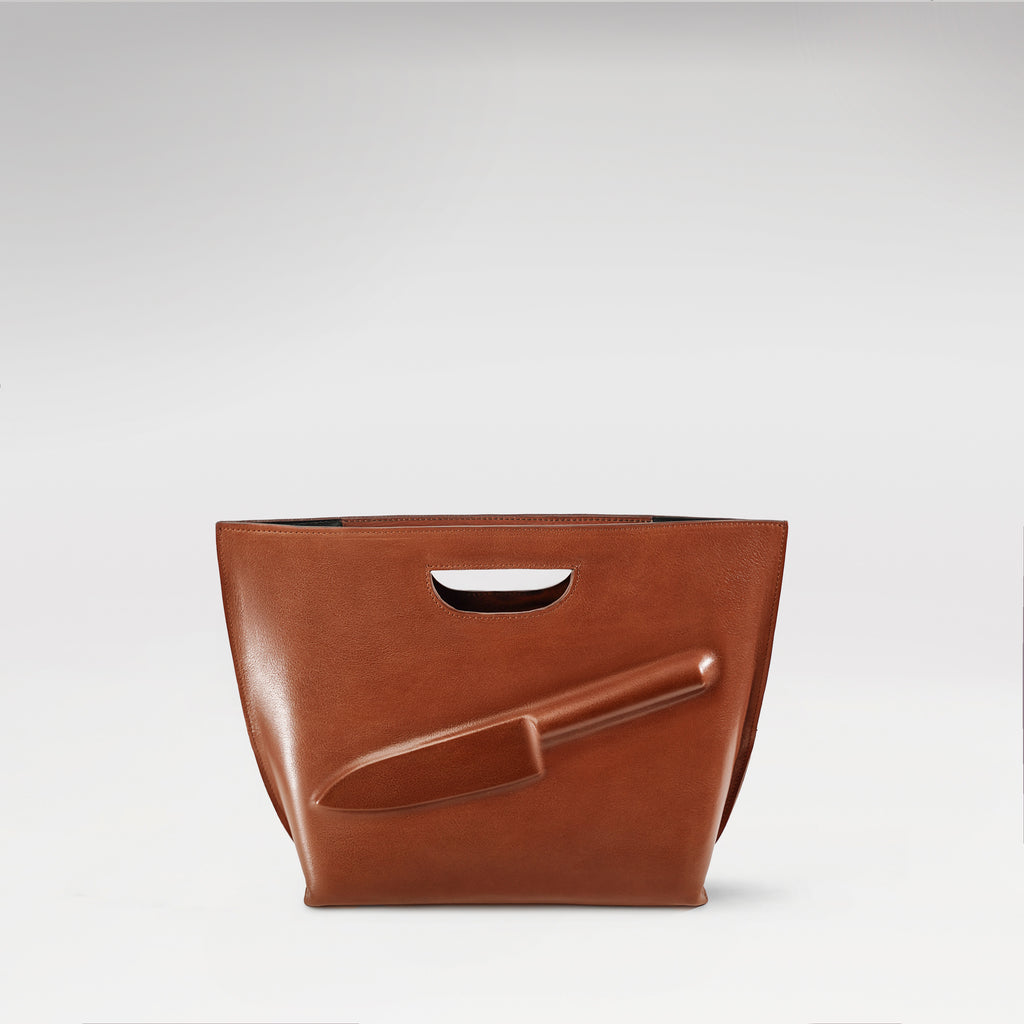 Knife bag in brown image 4