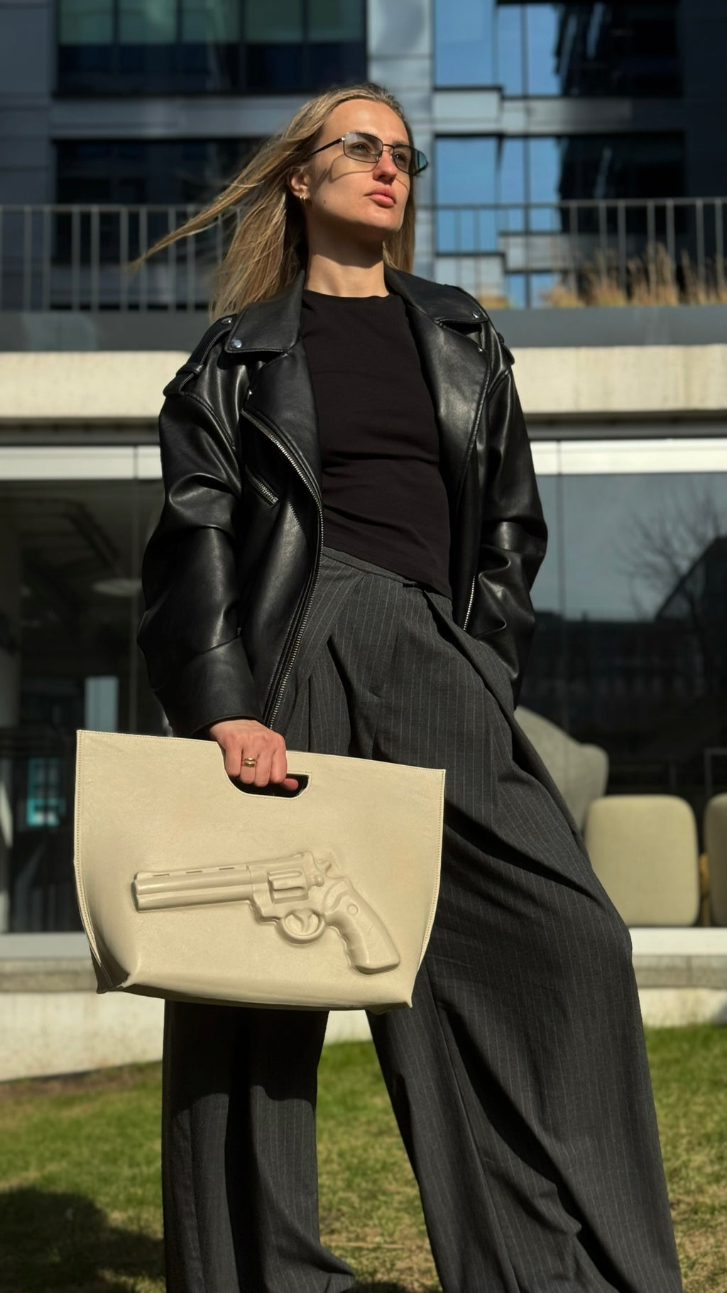 The White Revolver Bag
