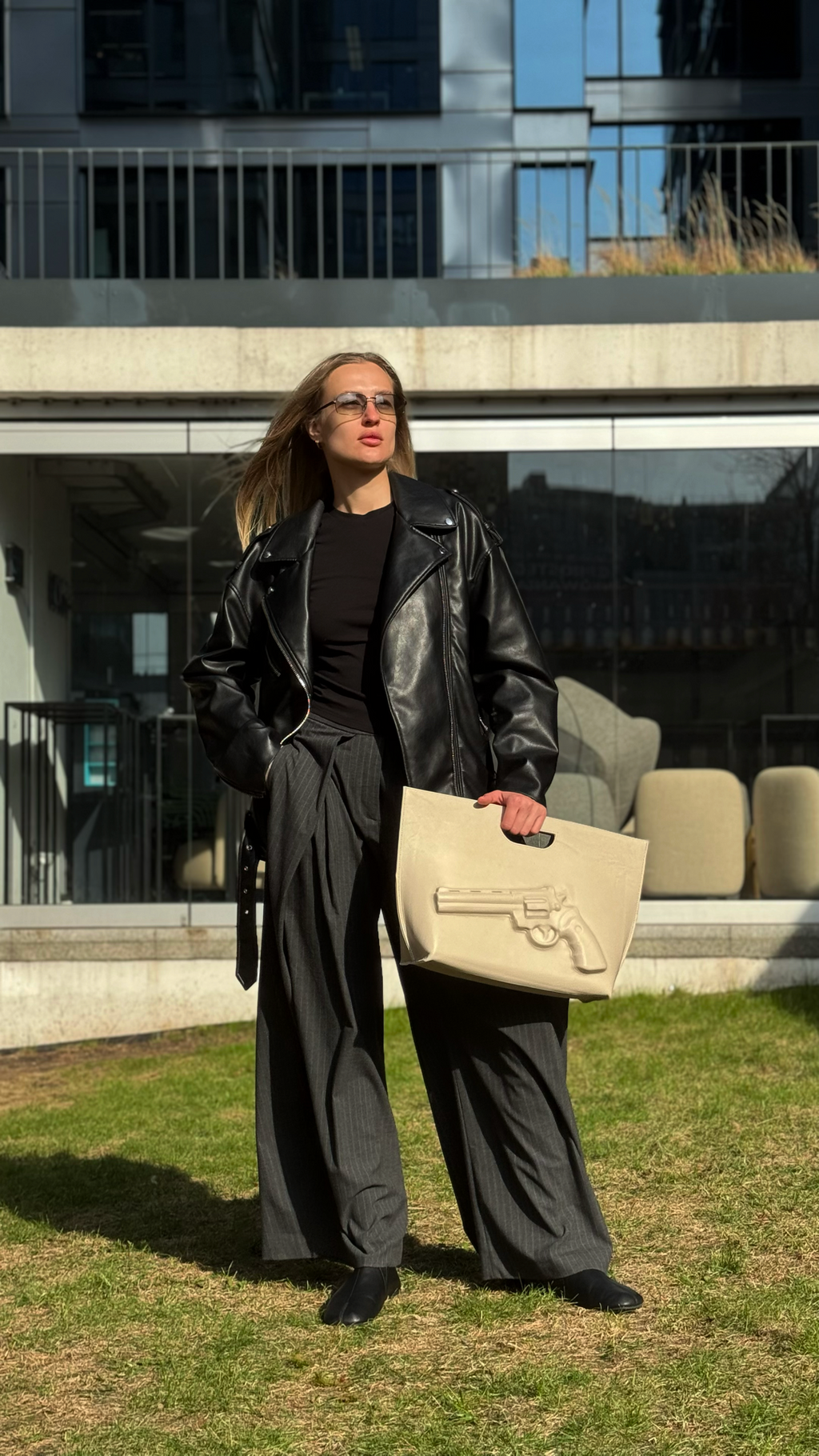 The White Revolver Bag