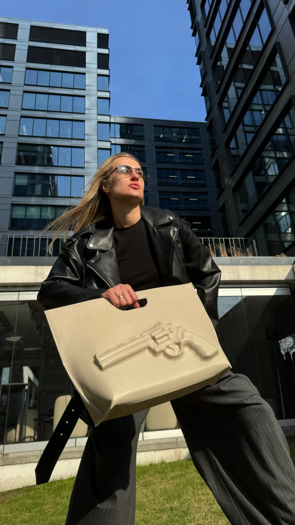 The White Revolver Bag