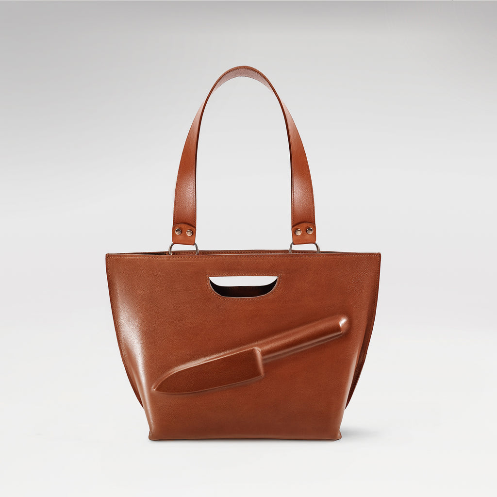 Knife bag in brown image 3