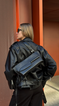Knife mini bag in black