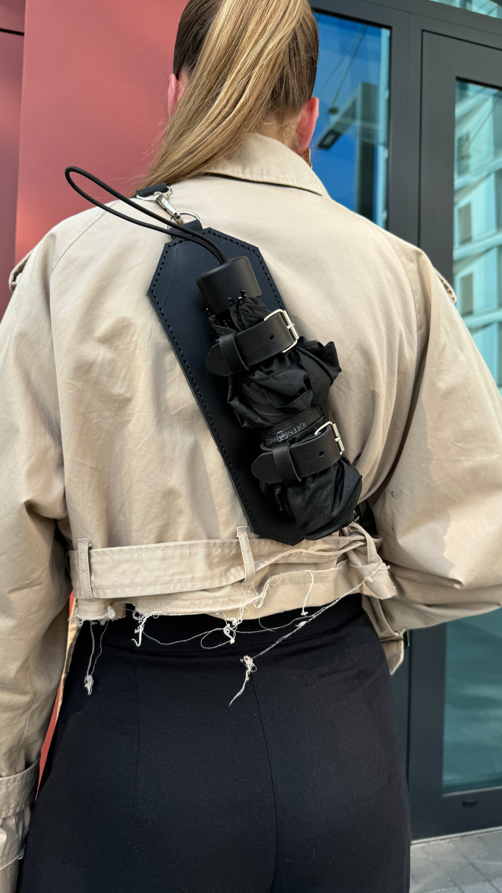 Black bag for umbrella image 2