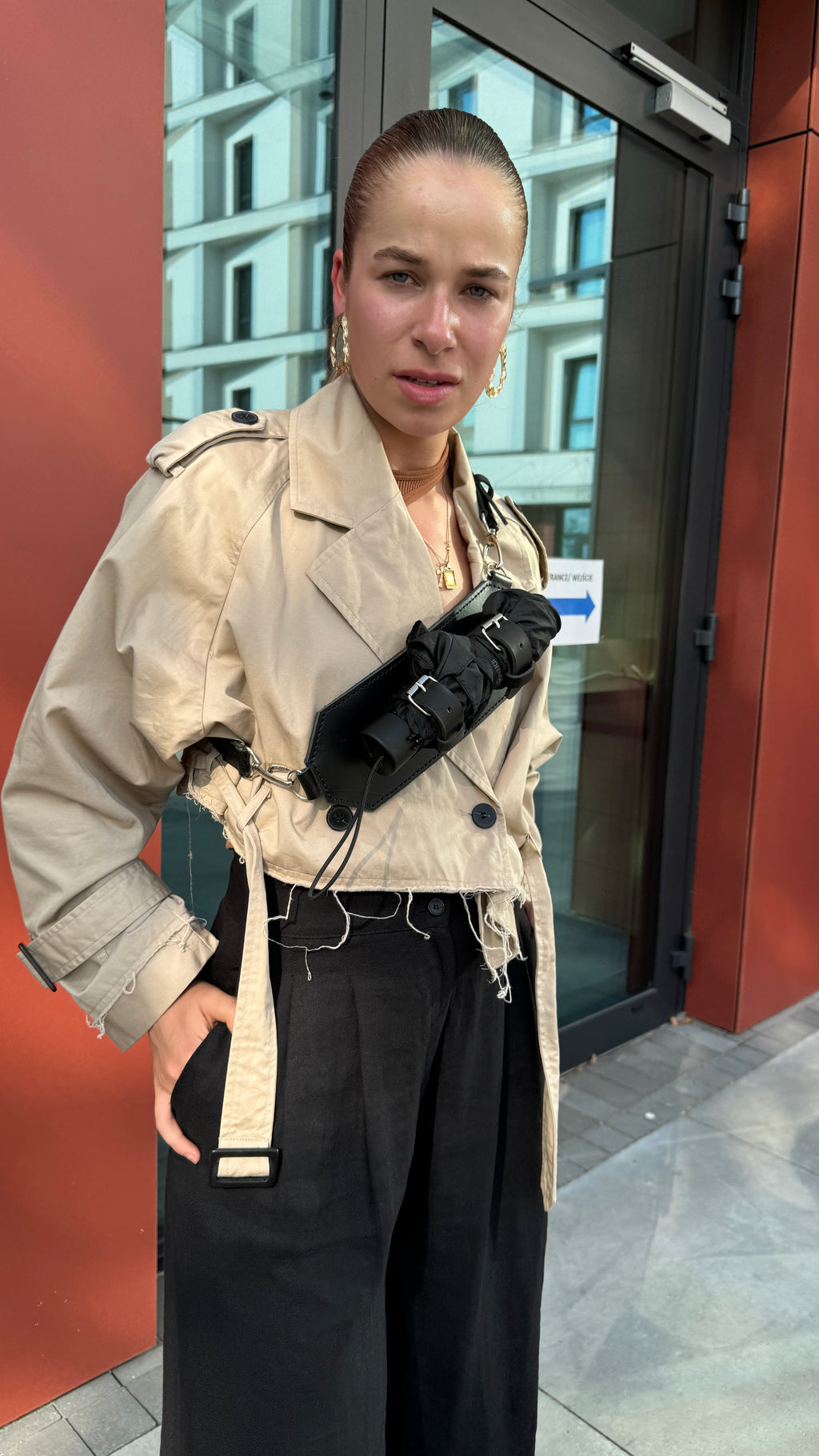 Black bag for umbrella image 1