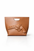 Brown revolver bag